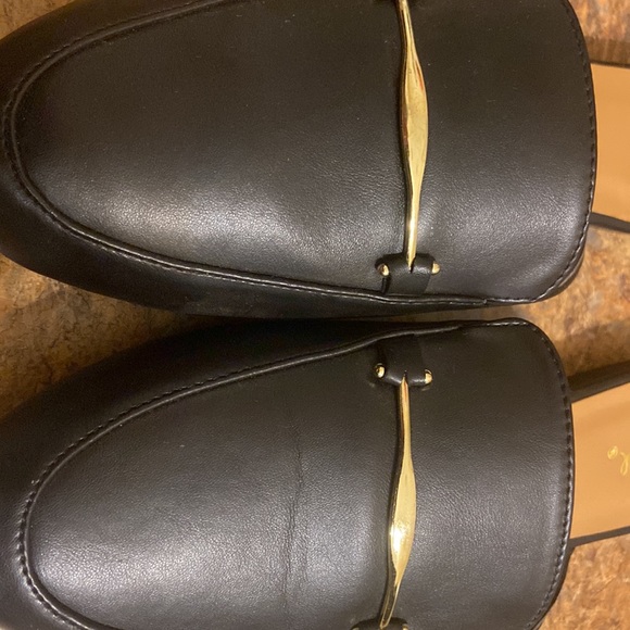 Black and Gild Loafers - Picture 4 of 4